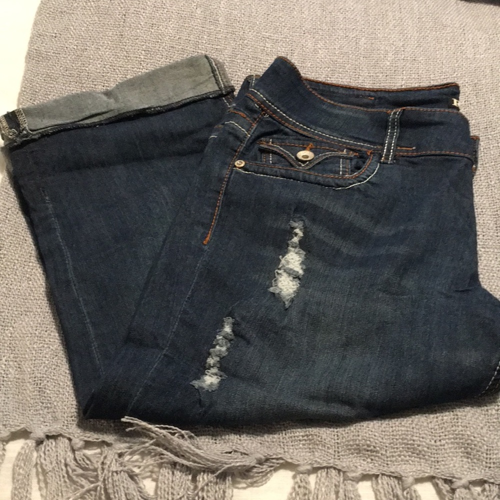Rewind  cropped jeans